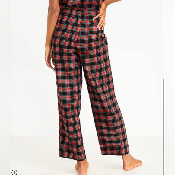 LOFT NWT Plaid Short Sleeve Traditional Pajama SET - Picture 3 of 3